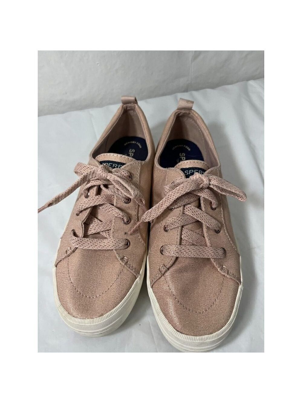 SPERRY TOP-SIDER  SIZE 9 PINK SHIMMER STS848416